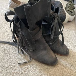 Free people ankle booties